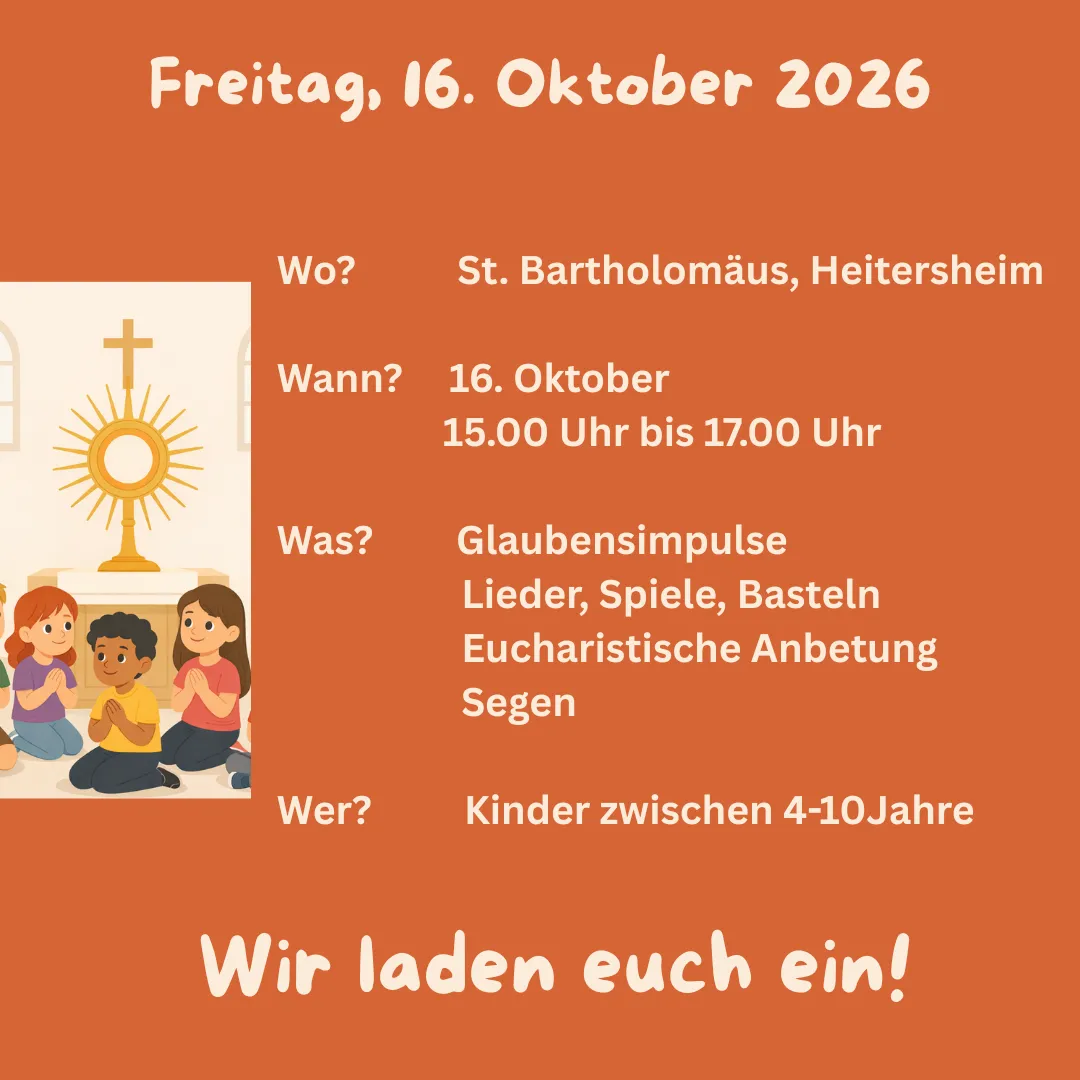 Zeit mit Jesus - Anbetung für Kinder - Heitersheim